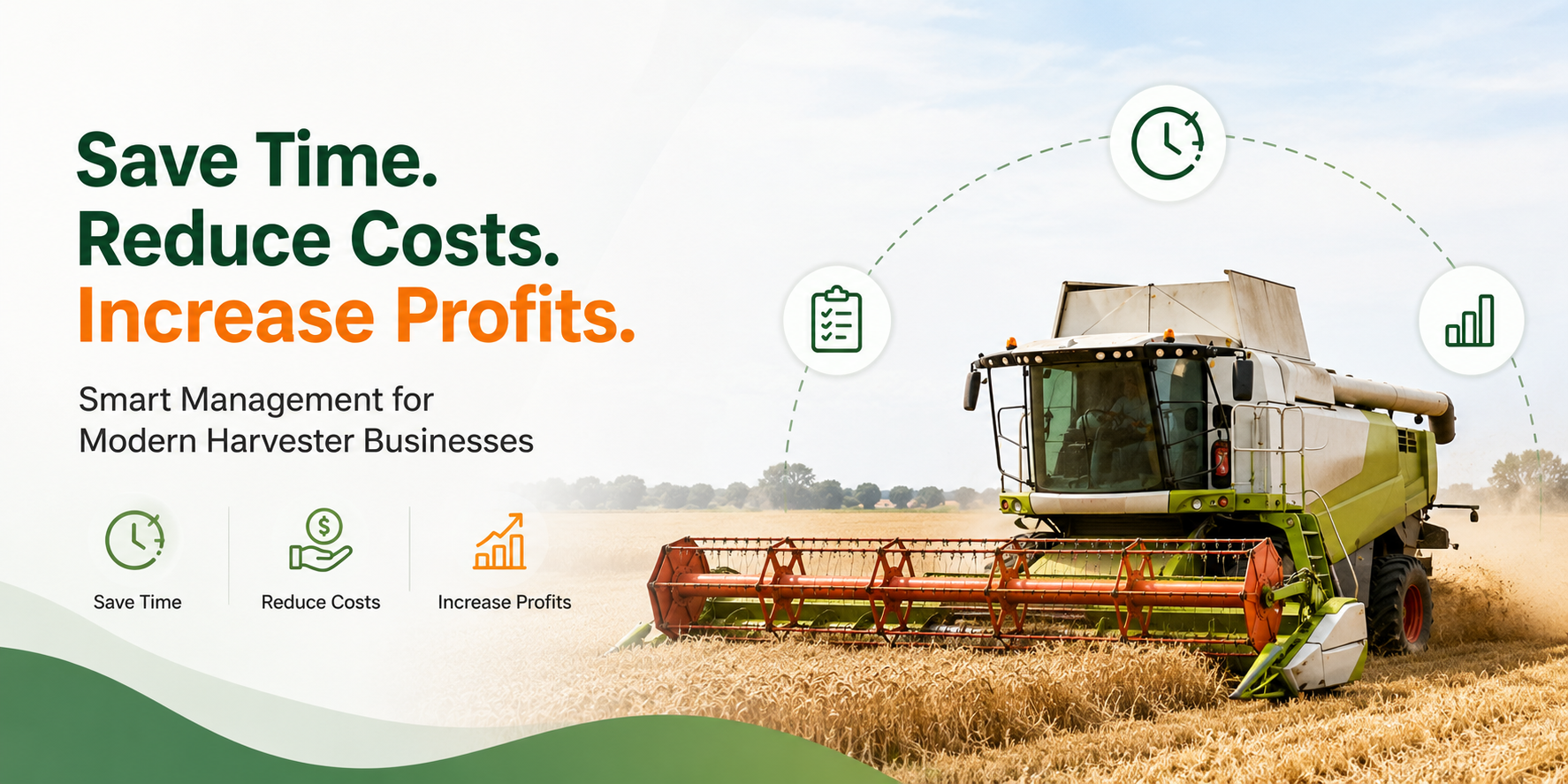 How Harvester Management Software Helps Farmers Save Time, Reduce Costs, and Increase Profits